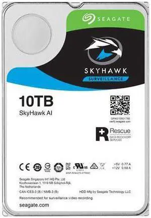 Seagate SkyHawk AI 10TB Surveillance Hard Drive - Thumbnail 5