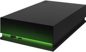 Seagate - 8TB Game Drive Hub Xbox Certified External USB 3.2 Gen 1 Desktop Hard Drive with Xbox Green LED Lighting
