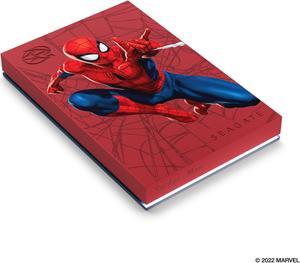 Seagate 2TB The Marvel Special Edition Spider on FireCuda External Hard Drive USB 3.2 Gen 1 Model STKL2000417 White