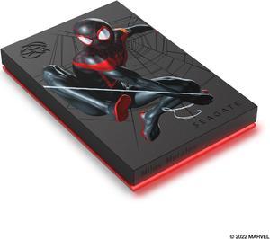 Seagate 2TB The Marvel Special Edition Spider on FireCuda External Hard Drive USB 3.2 Gen 1 Model STKL2000419 Red