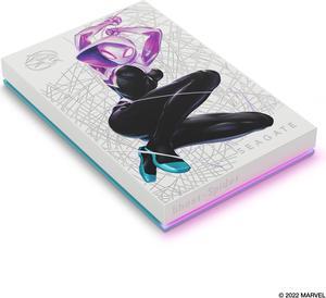 Seagate Ghost-Spider Special Edition FireCuda External HDD 2TB - USB 3.2 Gen 1, LED RGB lighting Pink (STKL2000418)