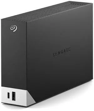 Seagate One Touch 18TB USB 3.0 / USB Type-C Hard Drives - Desktop External STLC18000402 Black