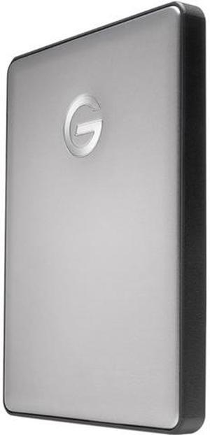 G-Technology 4TB G-DRIVE mobile USB-C Portable External Hard Drive, USB 3.1 Gen 1, Space Gray (0G10347)