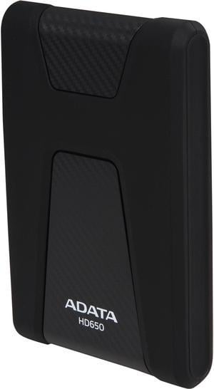 ADATA 1TB DashDrive Durable HD650 External Hard Drive USB 3.0 Model AHD650-1TU3-CBK Black