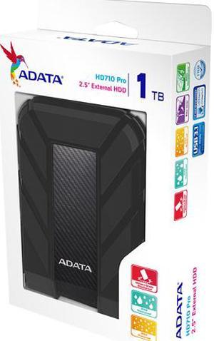 ADATA 1TB HD710P Portable Hard Drive USB 3.1 Model AHD710P-1TU31-CBK Black