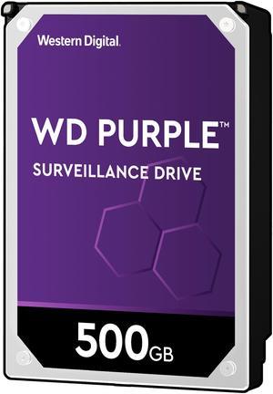 WD Purple 500GB Surveillance Hard Disk Drive - 5400 RPM Class SATA 6Gb/s 64MB Cache 3.5 Inch WD05PURZ