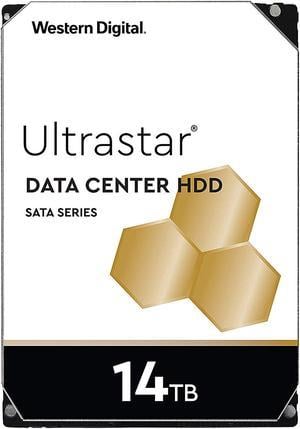 Western Digital Ultrastar 14TB DC HC500 7200 RPM SATA 6.0Gb/s 3.5" Data Center Internal Hard Disk Drive - 0F31284
