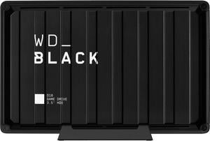 WD Black 8TB D10 Game Drive Desktop External Hard Drive for PS4/Xbox One/PC/Mac USB 3.2 (WDBA3P0080HBK-NESN)