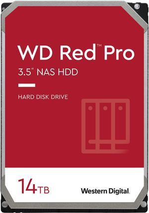 WD Red Pro WD142KFGX 14TB 7200 RPM 512MB Cache SATA 6.0Gb/s 3.5" Internal Hard Drive