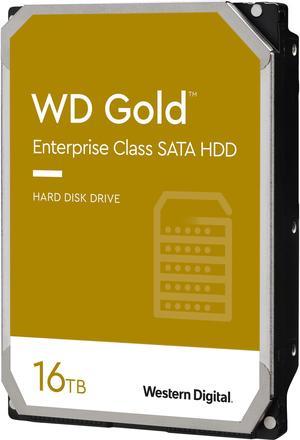 WD Gold 16TB Enterprise Class Hard Disk Drive - 7200 RPM Class SATA 6Gb/s 512MB Cache 3.5 Inch - NE-WD161KRYZ