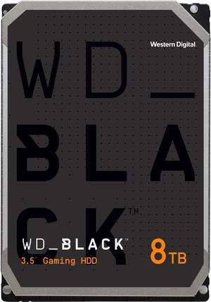 WD Black 8TB Performance Internal Hard Drive 7200 RPM 256MB Cache SATA 6.0Gb/s 3.5" - WD8001FZBX