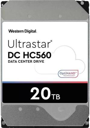 Western Digital Ultrastar DC HC560 WUH722020BL5204 20 TB Hard Drive - 3.5" Internal - SAS (12Gb/s SAS) 0F38652