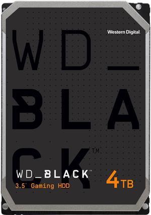 WD Black WD4006FZBX 4TB 7200 RPM 256MB Cache SATA 60Gbs 35 Hard Drives Bare Drive