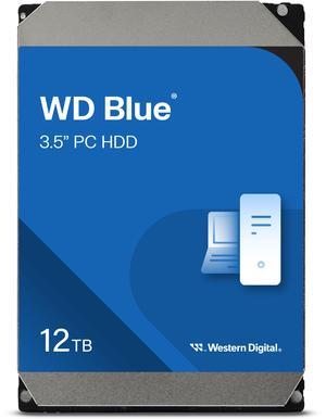 WD Blue WD120EAGZ 12TB 7200 RPM 512MB Cache SATA 6.0Gb/s 3.5" Internal Hard Drive
