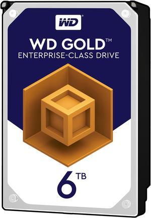 WD Gold 6TB Enterprise Class Hard Disk Drive - 7200 RPM Class SATA 6Gb/s 128MB Cache 3.5 Inch - WD6002FRYZ