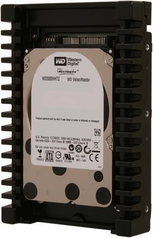 Western Digital WD VelociRaptor WD5000HHTZ 500GB 10000 RPM 64MB Cache SATA 6.0Gb/s 3.5" Internal Hard Drive Bare Drive