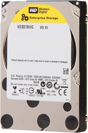 Western Digital XE WD3001BKHG 300GB 10000 RPM 32MB Cache SAS 6Gb/s 2.5" Internal Enterprise Hard Drive Bare Drive