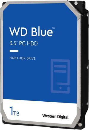 WD Blue 1TB Desktop Hard Disk Drive  7200 RPM SATA 6Gbs 64MB Cache 35 Inch  WD10EZEX