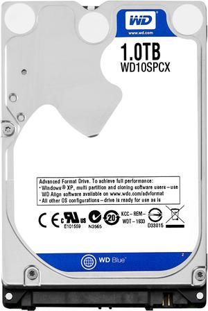 Western Digital - WD BLUE 1 To - 2.5'' USB 2.0 - Cache 2 Mo - Bleu