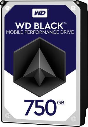 WD Black 750GB Performance Mobile Hard Disk Drive - 7200 RPM SATA 6Gb/s 16MB Cache 2.5 Inch - WD7500BPKX