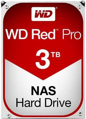 WD Red Pro 3TB NAS Hard Disk Drive - 7200 RPM Class SATA 6Gb/s 64MB Cache 3.5 Inch - WD3001FFSX