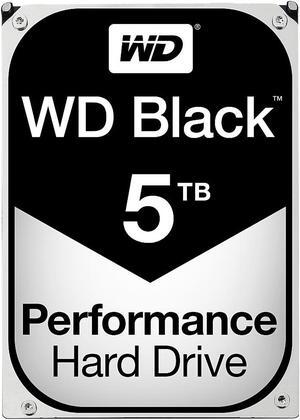 WD Black 5TB Performance Desktop Hard Disk Drive - 7200 RPM SATA 6Gb/s 128MB Cache 3.5 Inch - WD5001FZWX