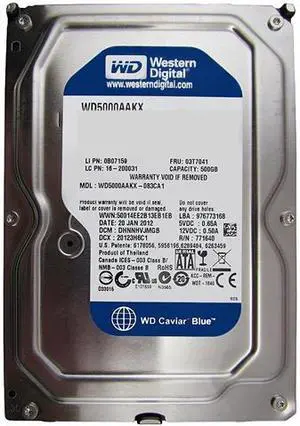 Lenovo 03T7041-R 500GB 7200 RPM SATA 6.0Gb/s 3.5" Internal Hard Drive