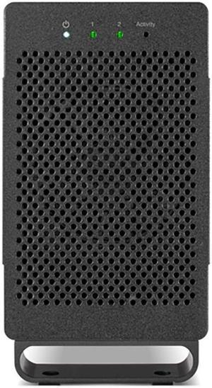 OWC 12TB Thunderbolt 2 3.5" Eight-Drive External Storage Solution with Enterprise Drives and SoftRAID XT OWCTB2U3MED12T Black