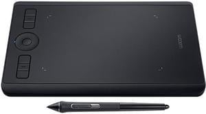 Wacom Intuos Pro Small Bluetooth Graphics Drawing Tablet, 6 Customizable ExpressKeys, 8192 Pressure Sensitive Pro Pen 2 Included, Compatible with Mac OS and Windows