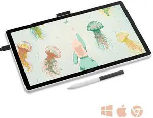 Wacom Wacom One WACOM ONE 14 12.2 x 6.9 in Active Area USB Drawing Tablets