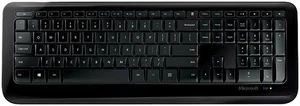 Microsoft Wireless Keyboard 850 Special Edition with AES - Black Microsoft Wireless Keyboard 850 Special Edition with AES - Black