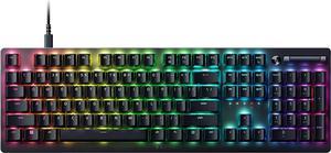Razer DeathStalker V2 Gaming Keyboard: Low-Profile Keys - Linear Red Optical Switches - Ultra-Durable Coated Keycaps - Durable Aluminum Top Plate - Multi-Function Roller and Media Button - Chroma RGB