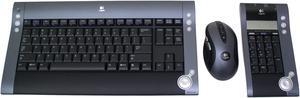 Logitech diNovo Media Desktop 967312-0403 2-Tone Bluetooth Wireless Slim Keyboard