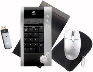 Logitech V250 Silver/Black RF Wireless Mini Cordless Mouse and Number Pad