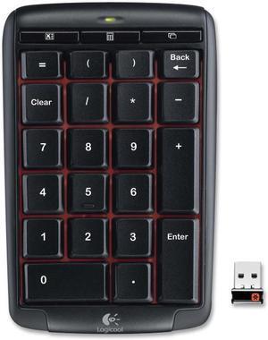 Logitech N305 Wireless Keypad 920-001766 Black USB RF Wireless Mini Keyboard
