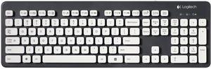 Logitech K310 920-004033 Wired Washable Keyboard - Black/White