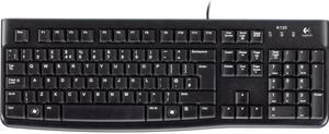 Logitech Keyboard K120 for Business Wired USB low profile Black