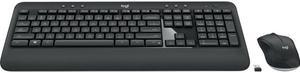 Logitech MK540 ADVANCED 920-008685 Black USB RF Wireless Slim MK540 ADVANCED Wireless Keyboard and Mouse Combo