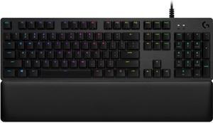 LOGITECH - COMPUTER ACCESSORIES G513 RGB MECHANICAL GAMING KEYB NEW REFRESHED W/GX RED SWITCH INPUT/OUTPUT DEVICES KEYBOARDS & KEYPADS