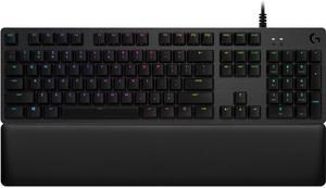 Logitech G513 Lightsync RGB Mechanical Gaming Keyboard  Cable Connectivity  USB 20 Type A Interface  English  Windows  Mechanical Keyswitch  Carbon