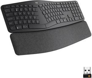 Logitech ERGO K860 Graphite UK English (Qwerty) 920-010107 Graphite USB Bluetooth Wireless Keyboard