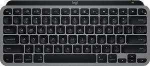 Logitech MX Keys Mini for Mac Minimalist Wireless Keyboard for MacBook Pro,MacBook Air,iMac,iPad, Compact, Bluetooth, Backlit Keys, USB-C, Fast, Fluid Typing - Space Grey