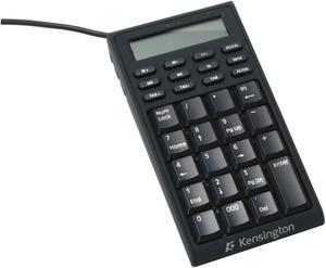 Kensington K72274US Black USB Keypad Calculator Mini Notebook Keypad/Calculator with USB Hub