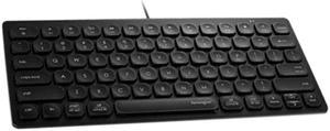 Kensington Simple Solutions Wired Compact Keyboard with USB-C Connector K75506US Black