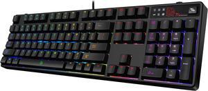 Tt eSPORTS KB-PZR-KBBRUS-01 POSEIDON Z RGB Gaming Keyboard - Brown Switch Edition