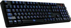 Tt eSPORTS KB-PZP-KLBLUS-01 Poseidon Z Plus BLUE SWITCH mechanical Gaming Keyboard