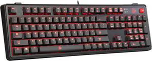 Thermaltake Tt eSports Meka Pro Mechanical Gaming Keyboard - Cherry MX Red Switch Thermaltake Tt eSports Meka Pro Mechanical Gaming Keyboard - Cherry MX Red Switch