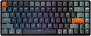 Adesso EasyTouch 1000 Keyboard - Wired/Wireless Connectivity - Bluetooth/RF - 2.40 GHz - USB Interface - RGB LED - 84 Key(s) - CoPilot, Windows Key Hot Key(s)