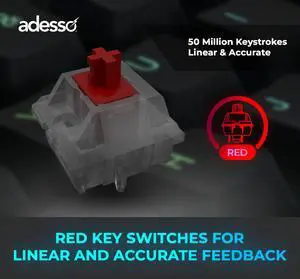 ADESSO Easytouch 1500 EasyTouch Mechanical Keyboard