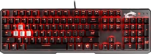 MSI Vigor GK60 Gaming Keyboard with Cherry MX Red Switch and Red Backlight MSI Vigor GK60 Gaming Keyboard with Cherry MX Red Switch and Red Backlight